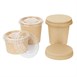 Couvercles en papier Fiesta Recyclable pour pots à sauce (lot de 1000)