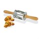 Rouleau à mini croissants en inox poignée bois Gobel Louis Tellier 345x75x75mm