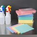 Chiffons non tissés très résistants Jantex jaunes (lot de 25)