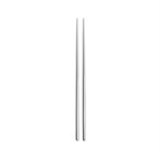 Set de baguettes réutilisables en inox satiné 18/10 Comas (lot de 12)