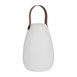 Lampe de table LED rechargeable Tristar coloris blanc chaud