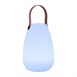 Lampe de table LED rechargeable Tristar coloris blanc chaud