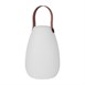 Lampe de table LED rechargeable Tristar coloris blanc chaud