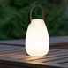 Lampe de table LED rechargeable Tristar coloris blanc chaud