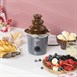 Fontaine à chocolat Tristar CF-1603 niveaux en acier inoxydable