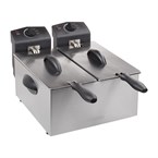 Friteuse double Tristar FR-6937 inox 2 x 3L