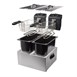 Friteuse double Tristar FR-6937 inox 2 x 3L