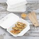 Barquettes alimentaires en bagasse Fiesta Compostable 400x335mm (lot de 200)