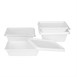 Barquettes alimentaires en bagasse Fiesta Compostable 650ml (lot de 100)