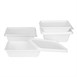 Barquettes alimentaires en bagasse Fiesta Compostable 1000ml (lot de 100)