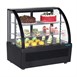 Vitrine réfrigérée de comptoir Polar série C noire 100L