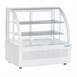 Vitrine réfrigérée de comptoir Polar série C blanche 100L
