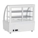 Vitrine réfrigérée de comptoir Polar série C blanche 100L