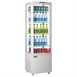 Vitrine réfrigérée porte incurvée économe en énergie Polar série C blanche 235L