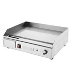 Plancha électrique en acier poli Buffalo