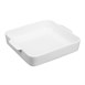 Plats à four carrés avec poignées Olympia Whiteware 200x180x40mm (Lot de 3)