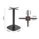 Pied de table en fonte Bolero noir 720x420mm