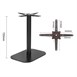 Pied de table en fonte Bolero noir 720x420x600mm