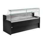 Comptoir de service réfrigéré noir Zoin Tibet 1500mm