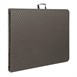 Table pliante rectangulaire en rotin PE Bolero marron 