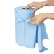 Chiffons en microfibre Nisbets Essentials bleus 300x300m