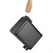 Poubelle de salle de bain slim Jantex noire 5L