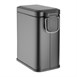 Poubelle de salle de bain slim Jantex noire 5L