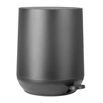 Poubelle à pédale ronde Jantex noire 5L