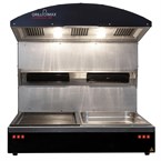 Station de maintien au chaud avec 2 bacs GN 1/1 Hotstation 2 XL Grillomax 3D 2850W