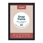 Cadre clipsable Europel A4 25mm noir mat