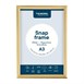 Cadre clipsable Europel A3 25mm doré
