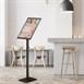 Porte-affiche Europel avec cadre clipsable A3 25mm noir