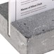 Présentoir de table Europel A4 polystone anthracite