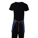 Tablier en toile de coton Southside bleu marine