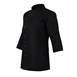 Veste de cuisinier femme ajustée Whites noire