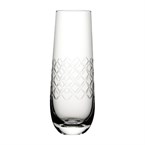 Verres à champagne Utopia Raffles Diamond 300 ml (lot de 6)