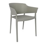 Fauteuils Lorenzo Café Bolero gris (lot de 2)