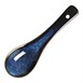 Cuillères à soupe Olympia Luna bleu nuit (lot de 12)