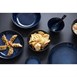 Cuillères à soupe Olympia Luna bleu nuit (lot de 12)