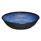 Bols plats Olympia Luna bleu nuit 210 mm (lot de 4)