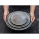 Assiettes plates Olympia Ember Blue 230mm (lot de 6)
