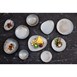 Assiettes creuses Olympia Ember Blue 230mm (lot de 4)