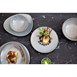 Assiettes creuses Olympia Ember Blue 230mm (lot de 4)
