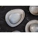 Assiettes creuses Olympia Ember Blue 230mm (lot de 4)