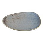 Assiettes triangulaires Olympia Ember Blue 308mm (lot de 4)