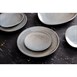 Assiettes triangulaires Olympia Ember Blue 308mm (lot de 4)