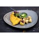 Assiettes triangulaires Olympia Ember Blue 250mm (lot de 6)