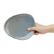 Assiettes triangulaires Olympia Ember Blue 190mm (lot de 6)