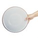 Assiettes plates Olympia Drift gris uni 280 mm (lot de 4)