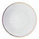 Assiettes plates Olympia Drift en relief gris 280mm (lot de 4)
